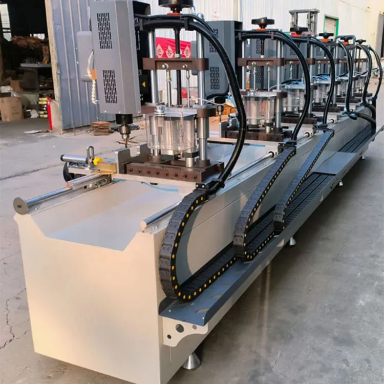 Mesin Penggerudi Dinding Tirai CNC 8-Spindle