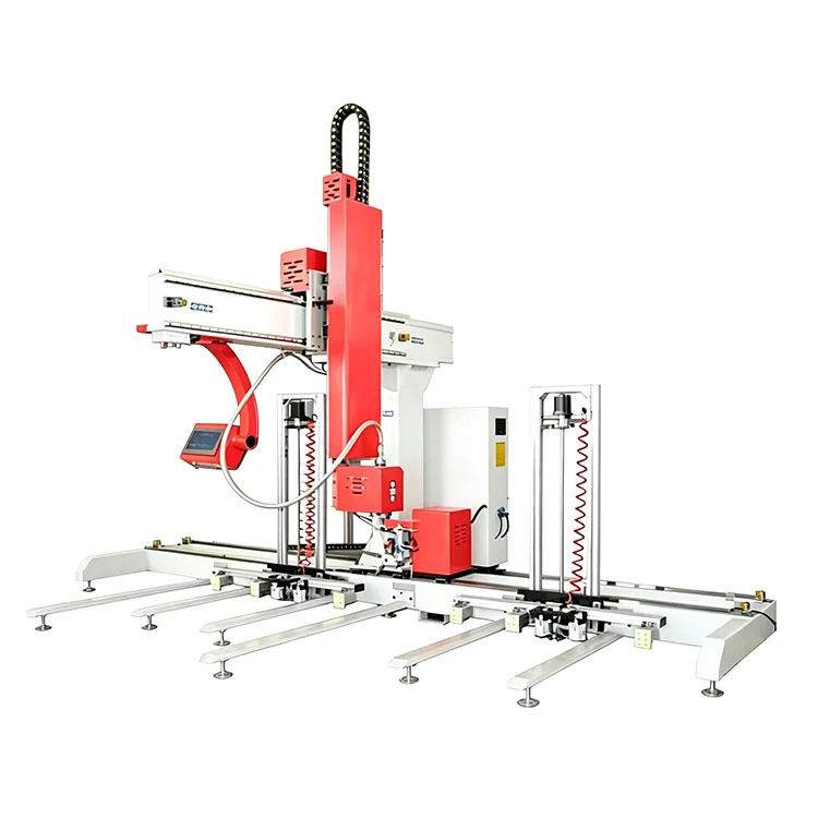 Jentera Penyebaran Sealant Tingkap Kaca CNC