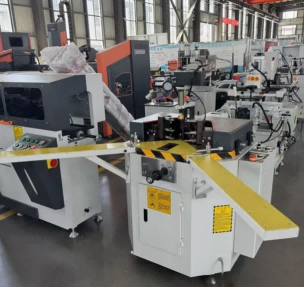 Mesin Pengepit Sudut Profil Aluminium Tugas Berat 140mm