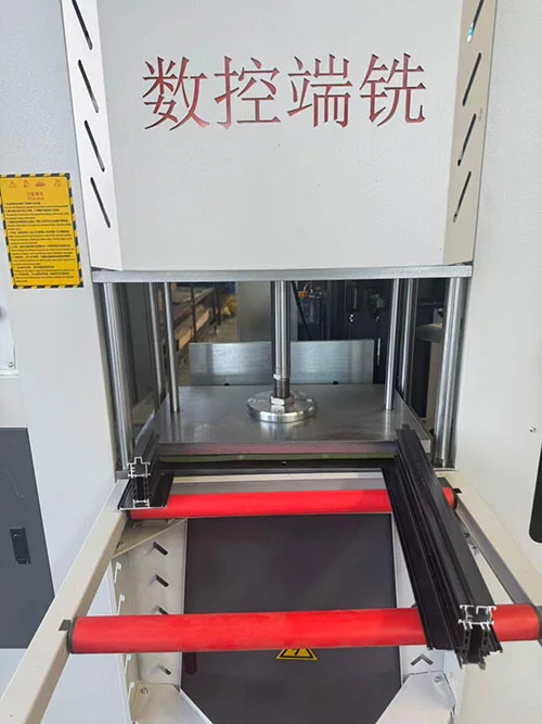 Multi Angle End Miller For Special Shape Aluminum Mullion