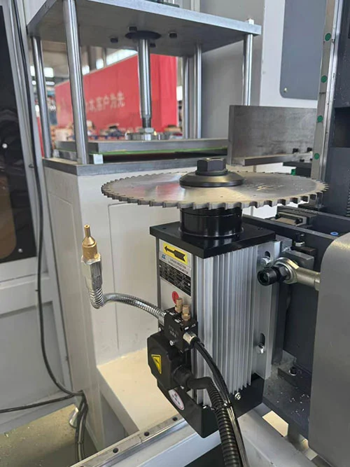Multi Angle End Miller For Special Shape Aluminum Mullion